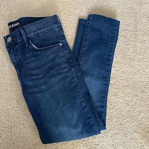 Express Mid Rise Skinny Jeans